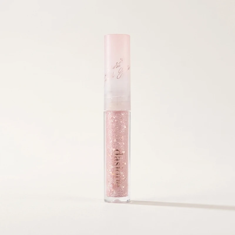 DASIQUE Starlit Jewel Liquid Glitter 05 Light Peach - Multi-Tone Sparkle - Main Image