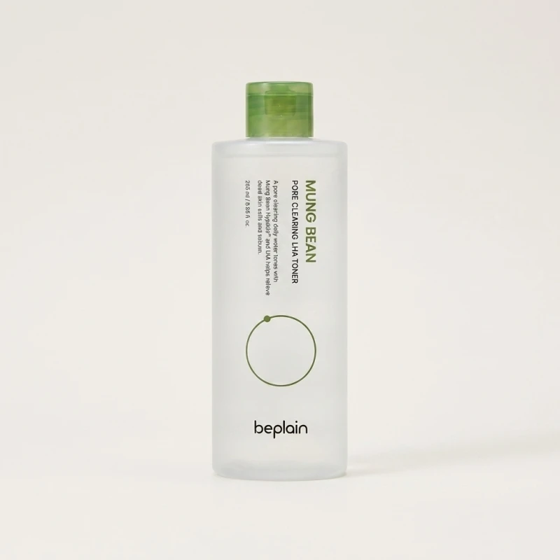 beplain Mung Bean Pore Clearing LHA Toner, 265ml - Gentle Daily Exfoliation - Main Image