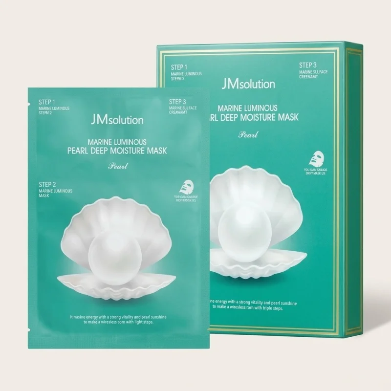 JMsolution Marine Luminous Pearl Deep Moisture Mask (10 Sheets) - Main Image