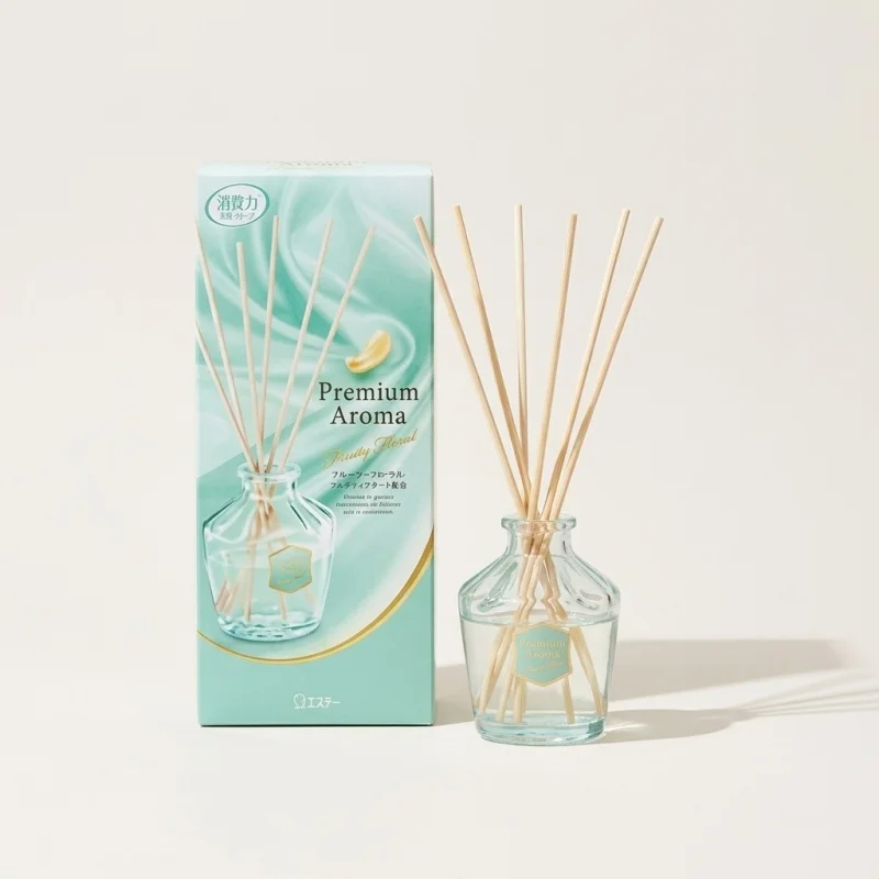 S.T. Shoshu-Riki Premium Aroma Reed Diffuser, Fruity Floral Scent - Main Image