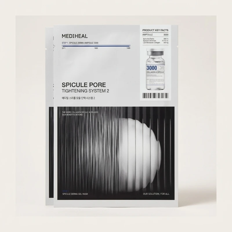 MEDIHEAL Spicule Pore Tightening System 2 Mask - 4 Sheets - Main Image