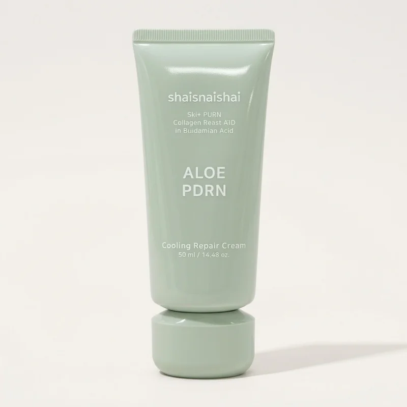 SHAISHAISHAI Aloe PDRN Cooling Repair Cream 50ml - Soothing Hydration - Main Image