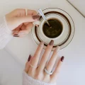 OHORA N Roasting Semi-Cured Gel Nail Strips - Neutral Brown Tones ND-312 3