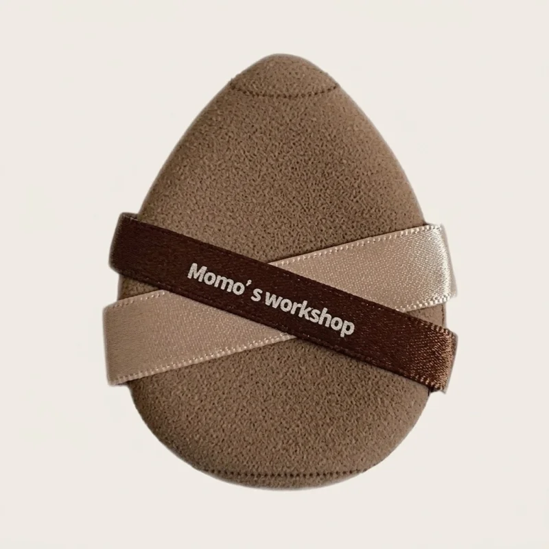 MOMOS ++ WORKSHOP Brown Makeup Puff Set, 2-Piece Professional Applicators - Main Image