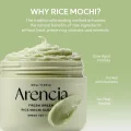 Arencia Fresh Green Rice Mochi Cleanser - Hydrating Deep Cleansing Paste 3