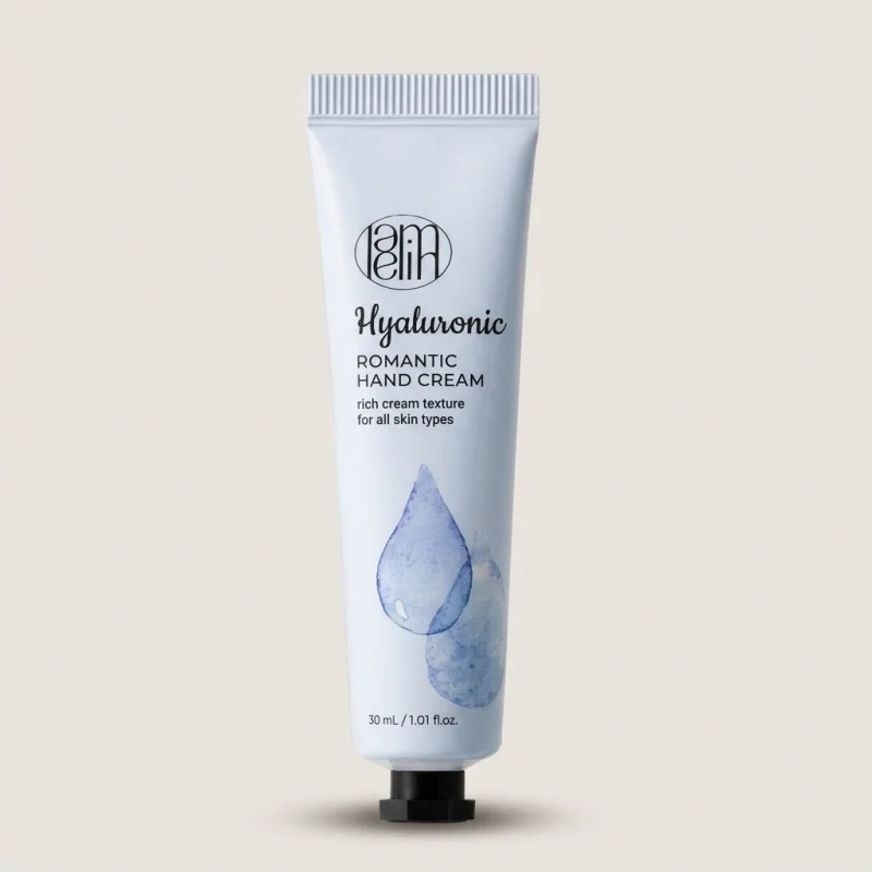 LAMELIN Romantic Hyaluronic Hand Cream - 30ml Rich Hydrating Formula - Main Image