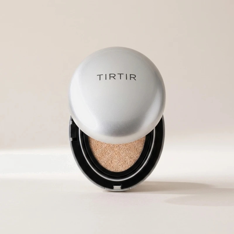 TIRTIR Mask Fit Aura Cushion Foundation 17C Porcelain, Hydrating Luminous Glow - Main Image