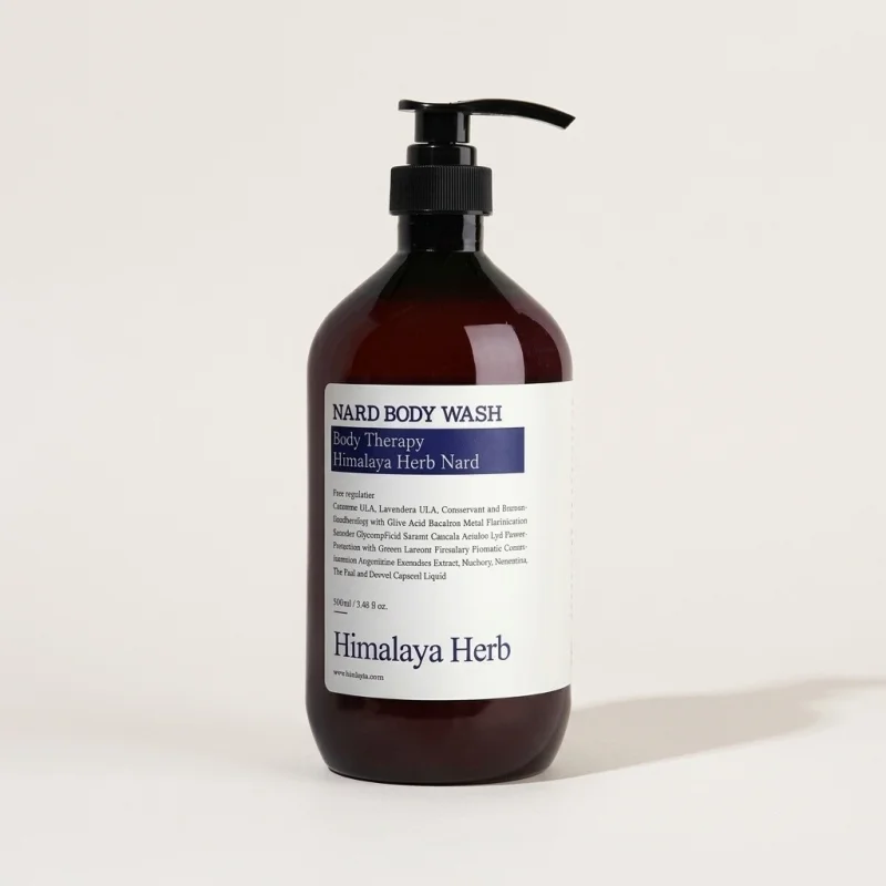 Nard Body Wash Lavender Musk 500ml - Soothing Daily Cleansing with Herbs - Main Image