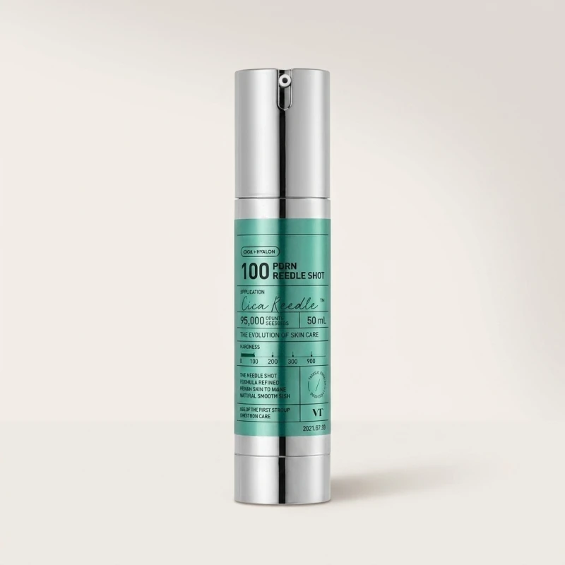 VT PDRN Reedle Shot 100 Essence - Skin Vitalizing Booster with Cica (50ml) - Main Image