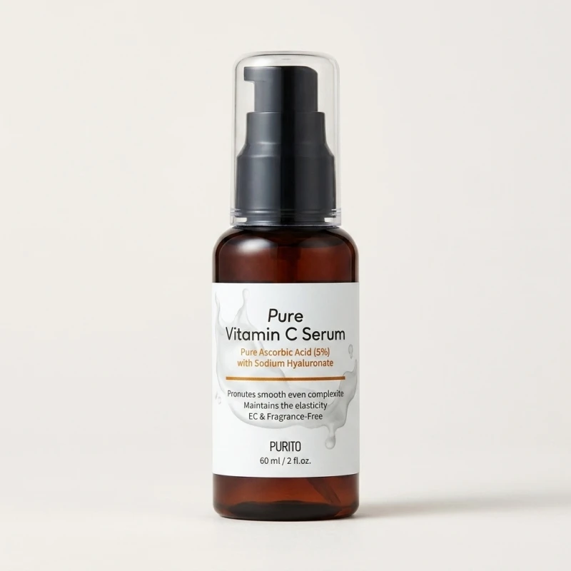 PURITO Pure Vitamin C Serum 60ml - 5% Ascorbic Acid with Hyaluronic Acid - Main Image