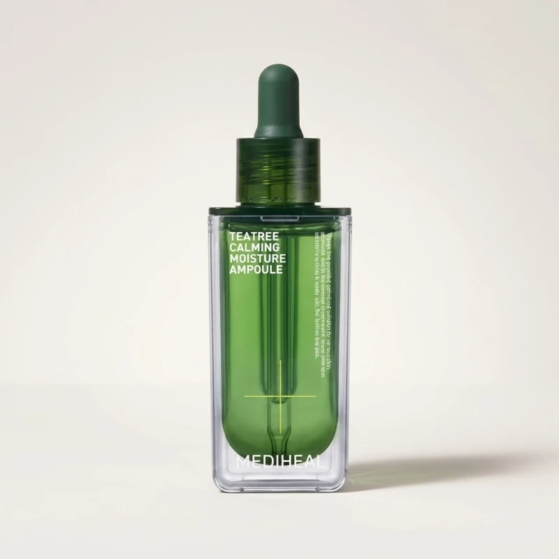 MEDIHEAL Tea Tree Calming Moisture Ampoule 50ml - Soothing Face Serum - Main Image