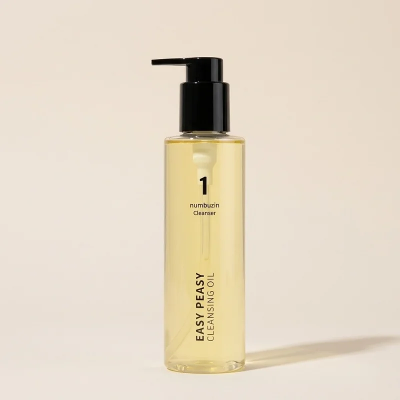 Numbuzin No. 1 Easy Peasy Cleansing Oil 200ml - Gentle Deep Makeup Remover - Main Image