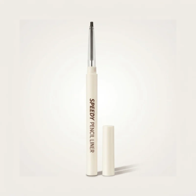 Peripera Speedy Pencil Liner 01 Mellow Black - Slim 2mm Precision Eyeliner - Main Image