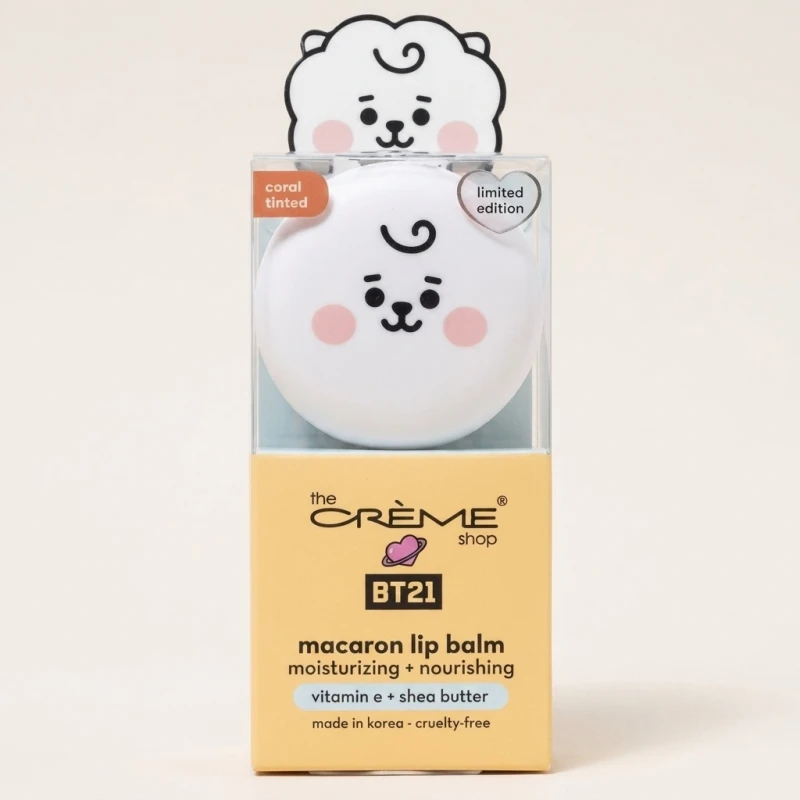The Crème Shop x BT21 RJ Honeydew Macaron Lip Balm with Vitamin E & Shea Butter - Main Image