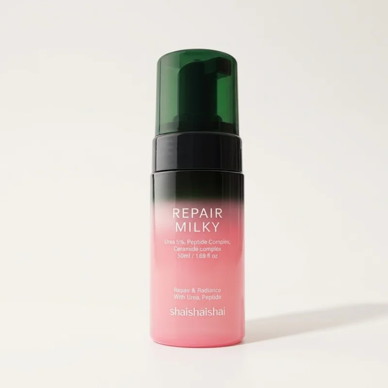 Shaishaishai Repair Milky Urea Glow Bubble Serum - Hydrating Foam 110ml - Main Image