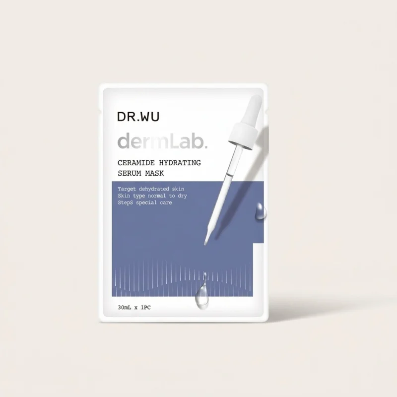 DR.WU Ceramide Hydrating Serum Mask 4PCS - Deep Moisture for Dry Skin - Main Image