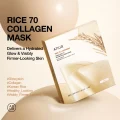 Anua Rice 70 Ceramide Glow Collagen Mask - 4 Pack Hydrating Facial Sheets 2