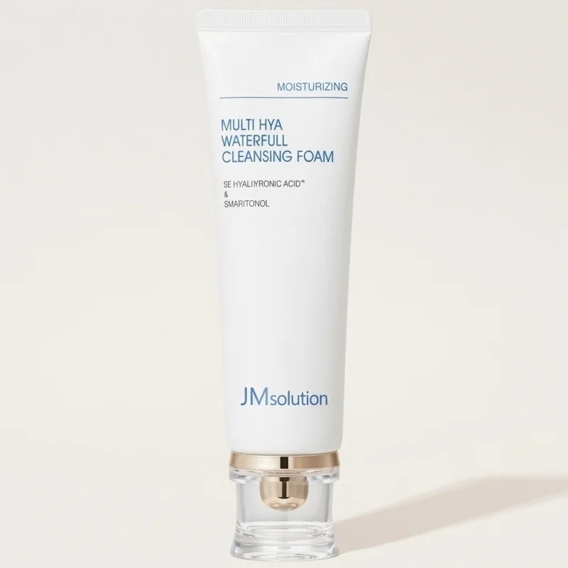 JMsolution Multi Hya Waterfull Cleansing Foam 120ml - Hydrating Daily Wash - Main Image