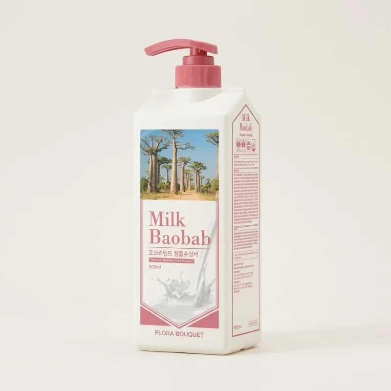 Milk Baobab Perfume Treatment Flora Bouquet 500ml - Nourishing Hair Care - Main Image