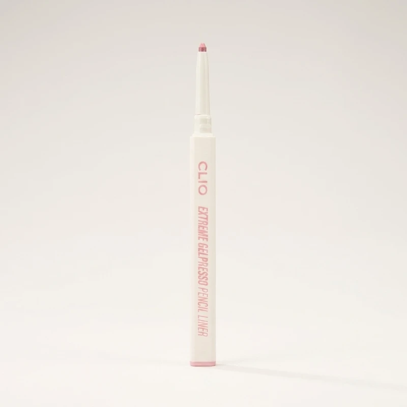 CLIO Extreme Gelpresso Pencil Liner 07 Petal Pink - Long-Wear Slim Gel Eyeliner - Main Image