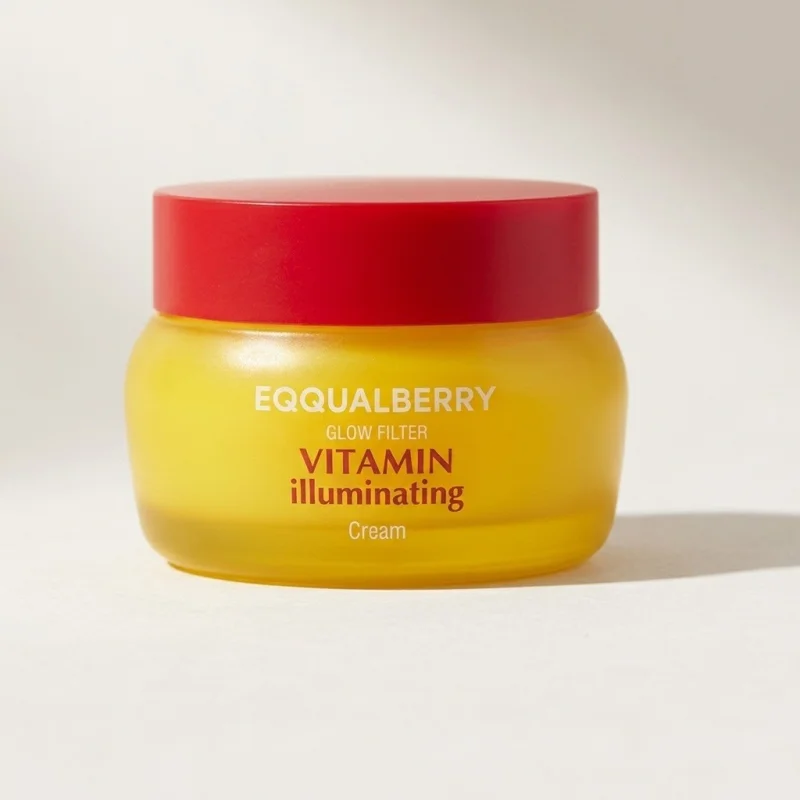 EQQUALBERRY Vitamin Illuminating Cream 50ml - Brightening Glow Filter Face Care - Main Image
