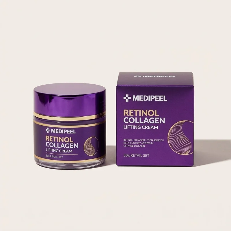 MEDIPEEL Retinol Collagen Lifting Cream 50g - Elasticity and Pore Care - Main Image