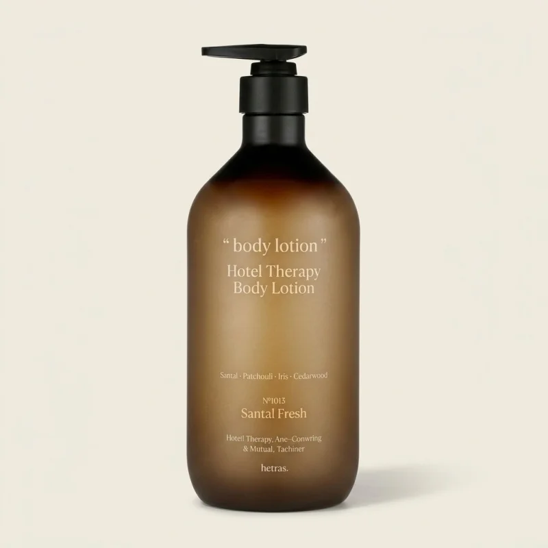 Hetras Hotel Therapy Body Lotion Santal Fresh No. 8 Woody Scent 1013ml - Main Image