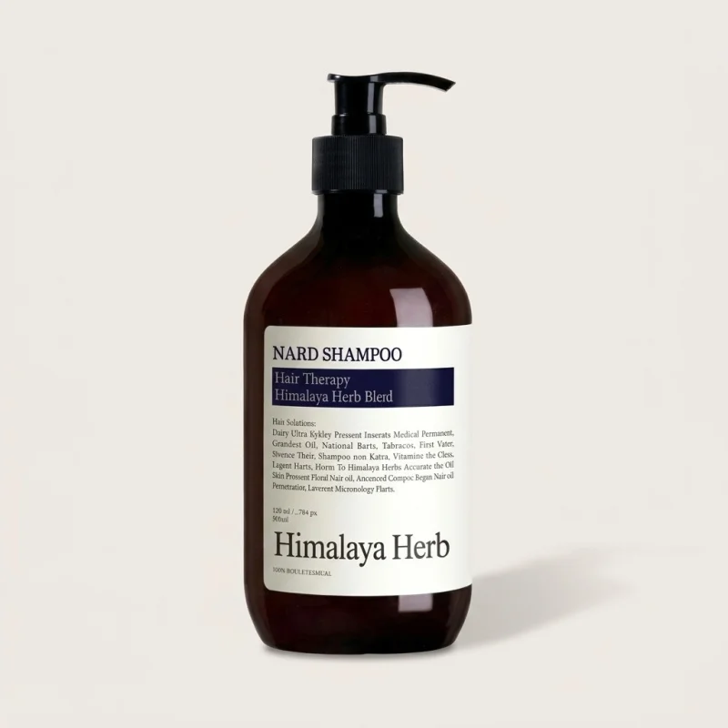 Nard Shampoo Lavender Musk 500ml - Herbal Scalp & Hair Therapy - Main Image
