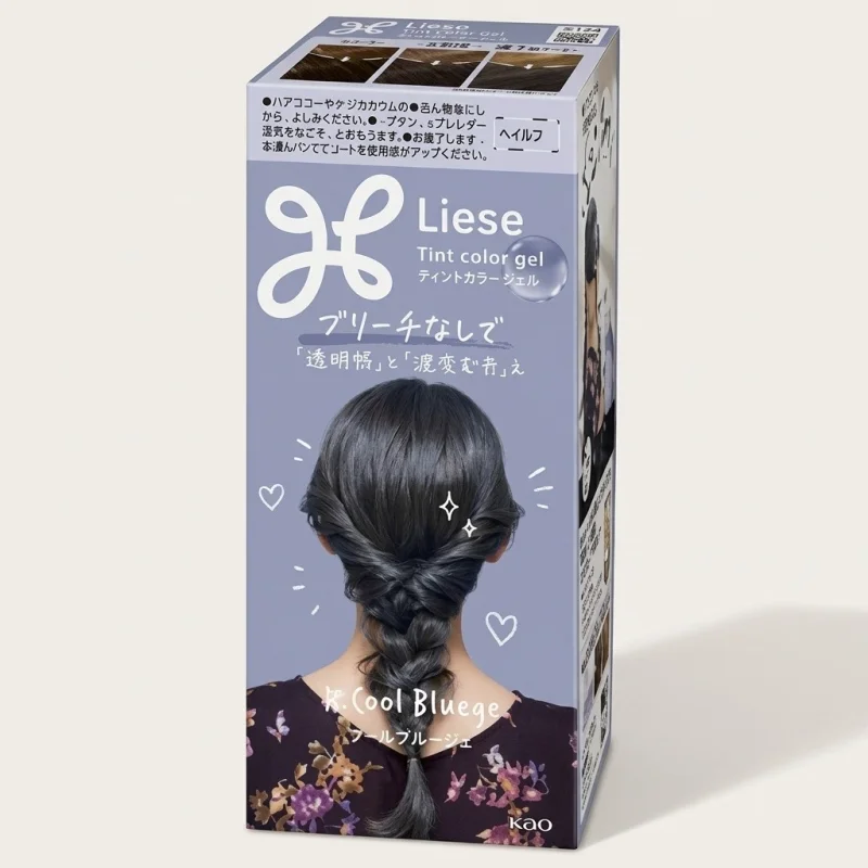 Kao Liese Tint Color Gel - Cool Bluege - Semi-Permanent Hair Tone - Main Image