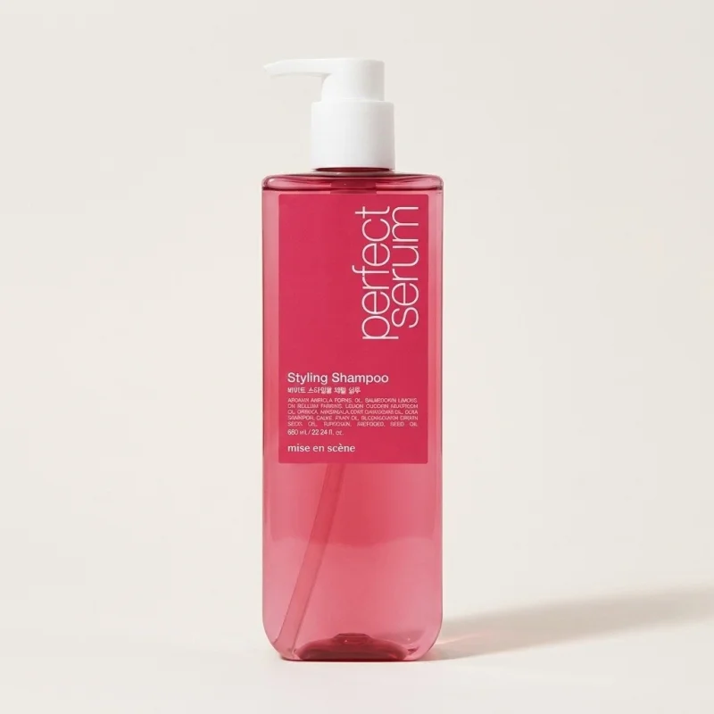 MISE EN SCENE Perfect Serum Styling Shampoo 680ml - Shine and Style Support - Main Image