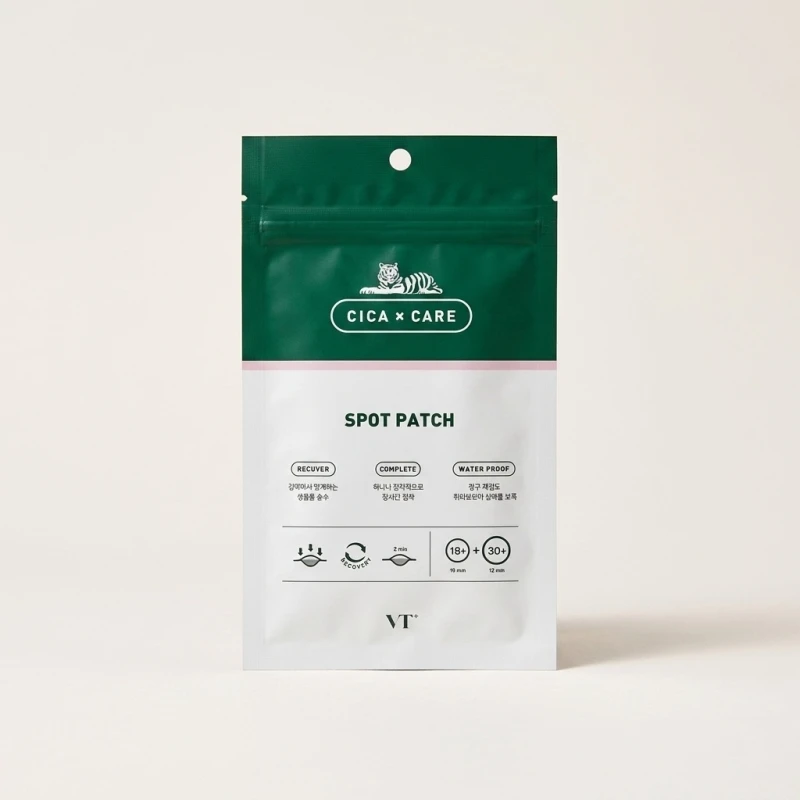 VT Cica Spot Patch 48s - Soothing Hydrocolloid Blemish Covers - Main Image
