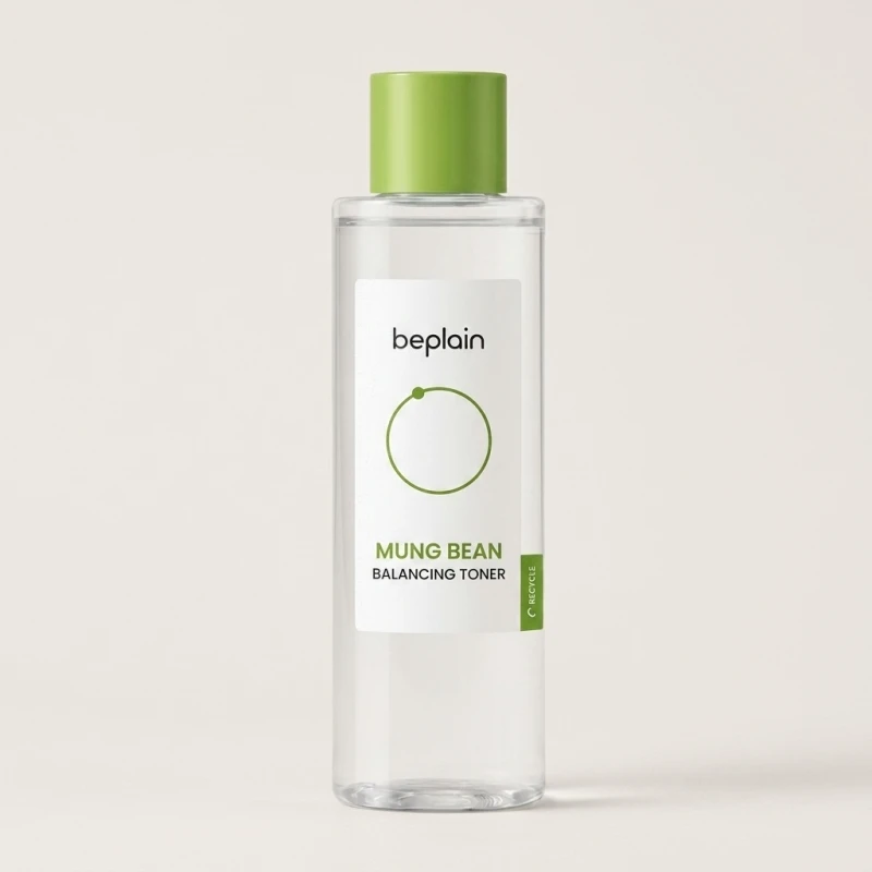 BEPLAIN Mung Bean Balancing Toner 200ml - Gentle PHA Exfoliating & Hydrating - Main Image