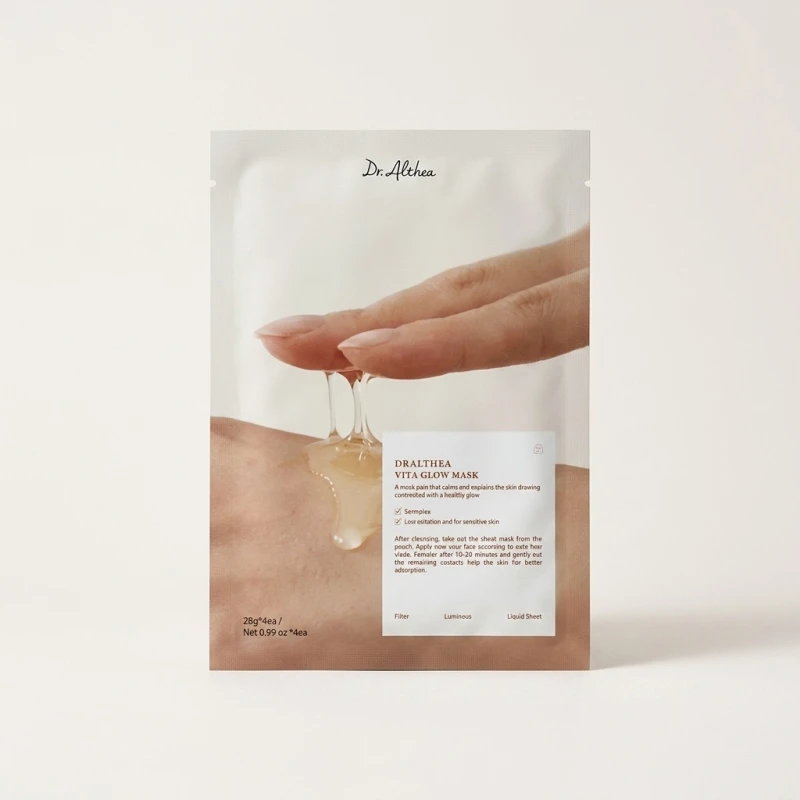 Dr. Althea Vita Glow Mask - Revitalizing Vitamin Sheet Mask (10 Sheets) - Main Image