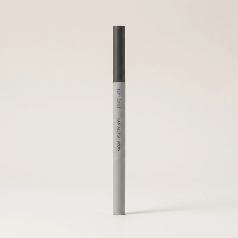 rom&nd Han All Flat Brow C1 Classic Gray - Dual-Ended Precision Eyebrow Pencil - Main Image