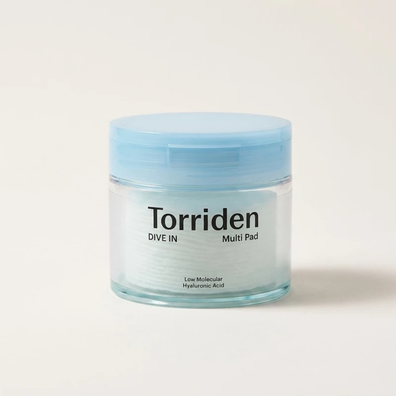 Torriden Dive-In Multi Pad | Low Molecular Hyaluronic Acid Hydrating Pads 80ct - Main Image