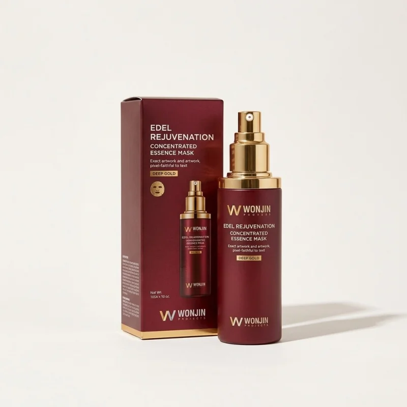 WONJIN Edel Rejuvenation Concentrated Essence Mask - 10 Sheets - Main Image