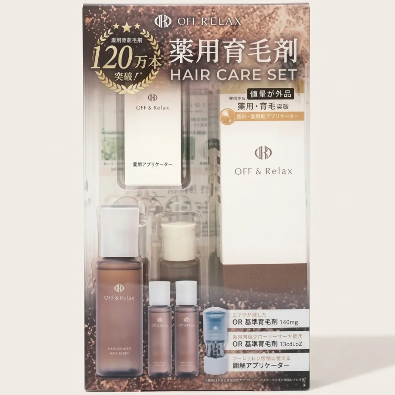 Off & Relax Scalp Revitalizing Hair Tonic Set with Precision Applicator - Main Image