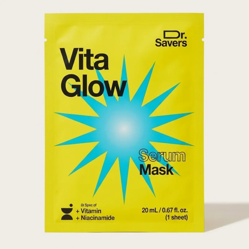 ITS SKIN Dr Savers Vita Glow Serum Mask with 10 Vitamins and Niacinamide - Main Image