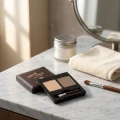 SKINFOOD Choco Eyebrow Powder Cake 02 Gray Brow - Dual Shade Compact  3