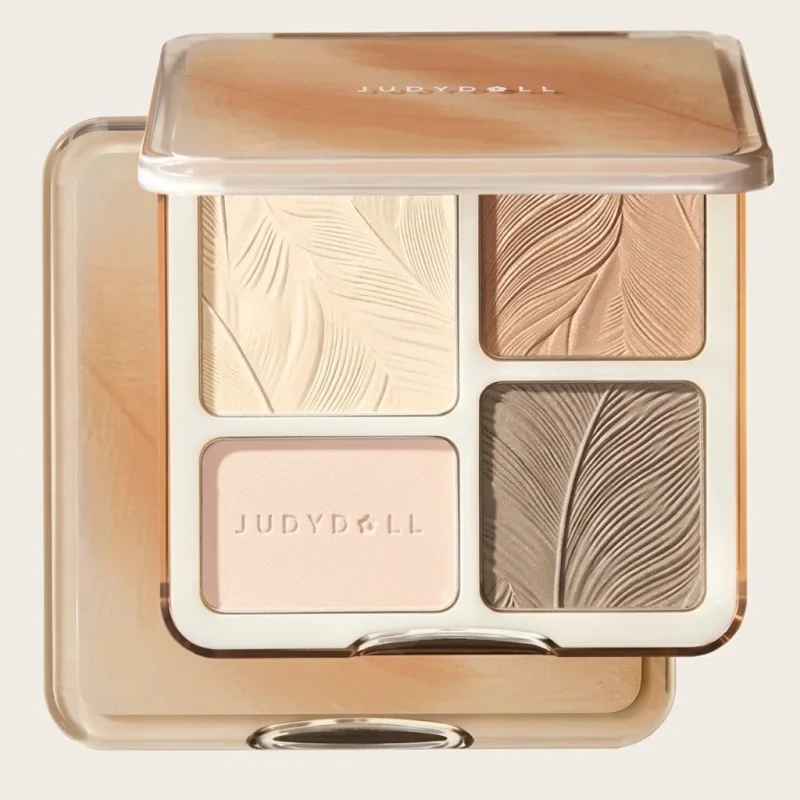 Judydoll 4-in-1 Highlighter and Contour Palette 05 - Sculpt & Glow - Main Image