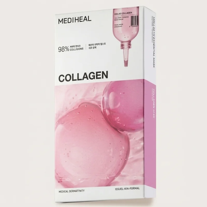 MEDIHEAL Collagen Essential Mask - Core Firming Sheet Mask (10 Pack) - Main Image