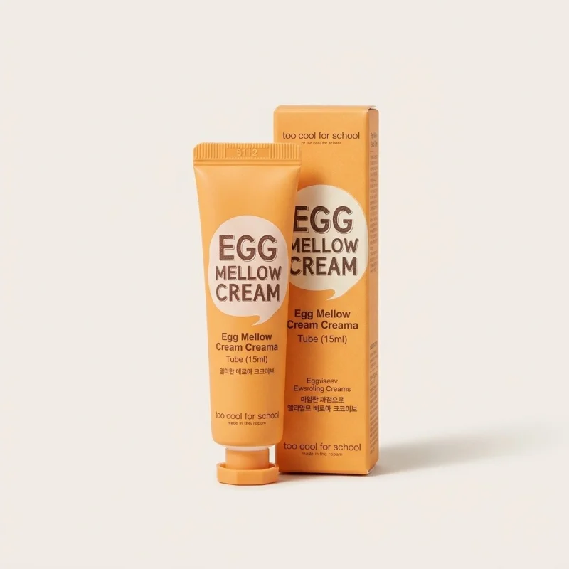 TOO COOL FOR SCHOOL Egg Mellow Cream 15ml - 5-in-1 Firming Moisturizer - Main Image