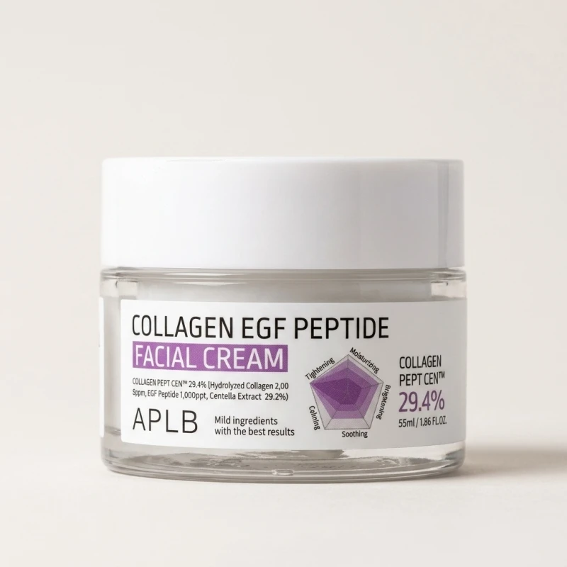 APLB Collagen EGF Peptide Facial Cream 55ml - Firming & Soothing Moisturizer - Main Image