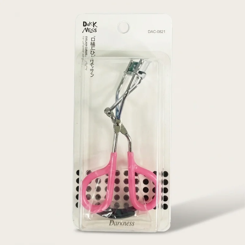 DARKNESS Eyelash Curler Pink DAC-0821 with Ergonomic Grip - Main Image
