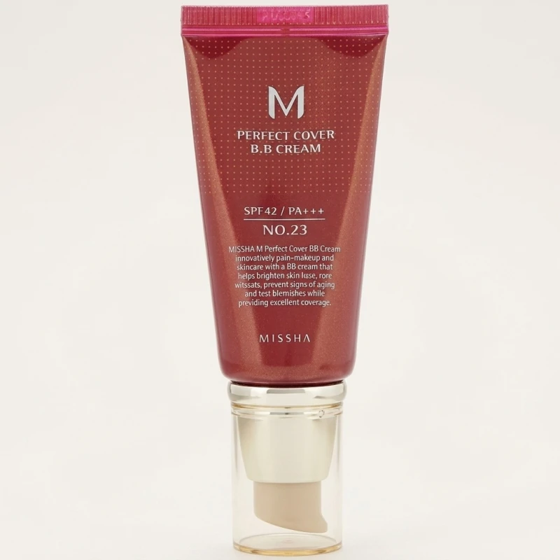 MISSHA M Perfect Cover BB Cream SPF 42 PA+++ No. 23 Natural Beige 50g - Main Image