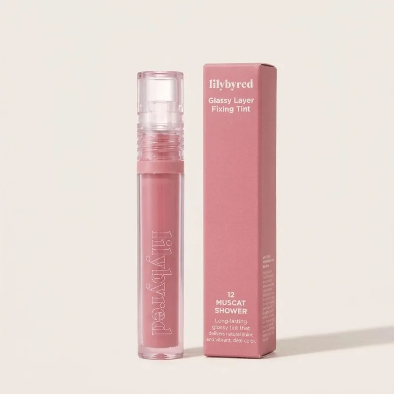 Lilybyred Glassy Layer Fixing Tint - 12 Muscat Shower, High-Shine Lip Stain - Main Image