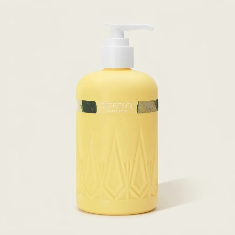 ONSENSOU Beppu Japan Body Cleanser Kabosu 300ml - Refreshing Hot Spring Algae Wash - Main Image
