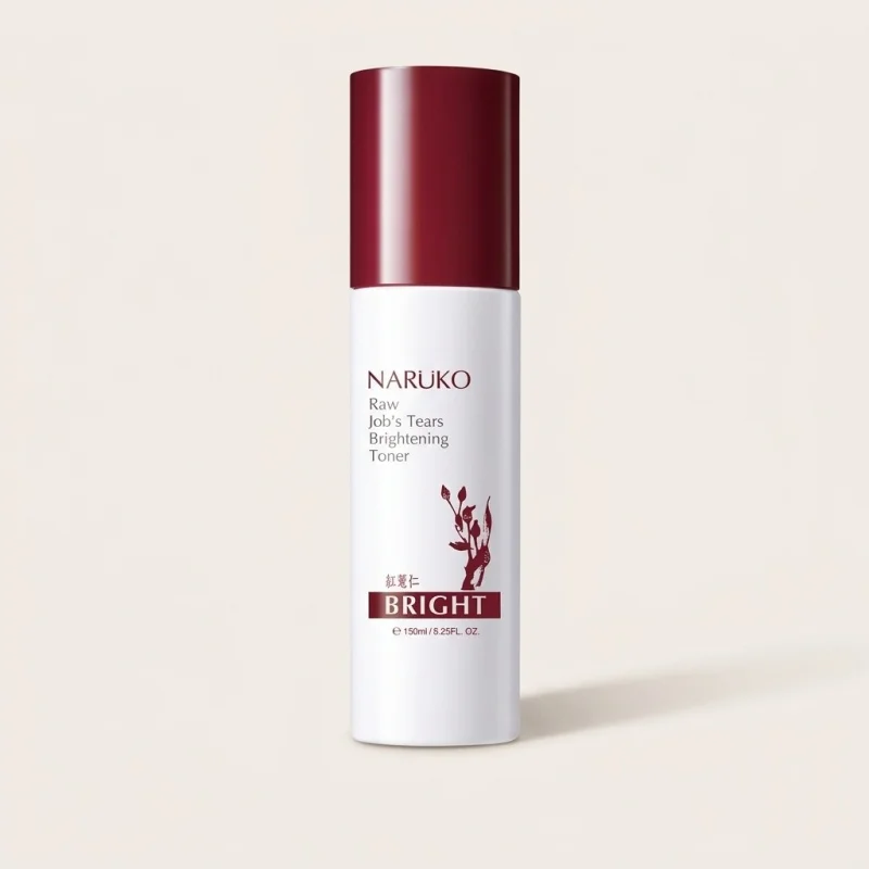NARUKO Raw Job's Tears Brightening Toner - Pore Refining & Even Skin Tone - Main Image