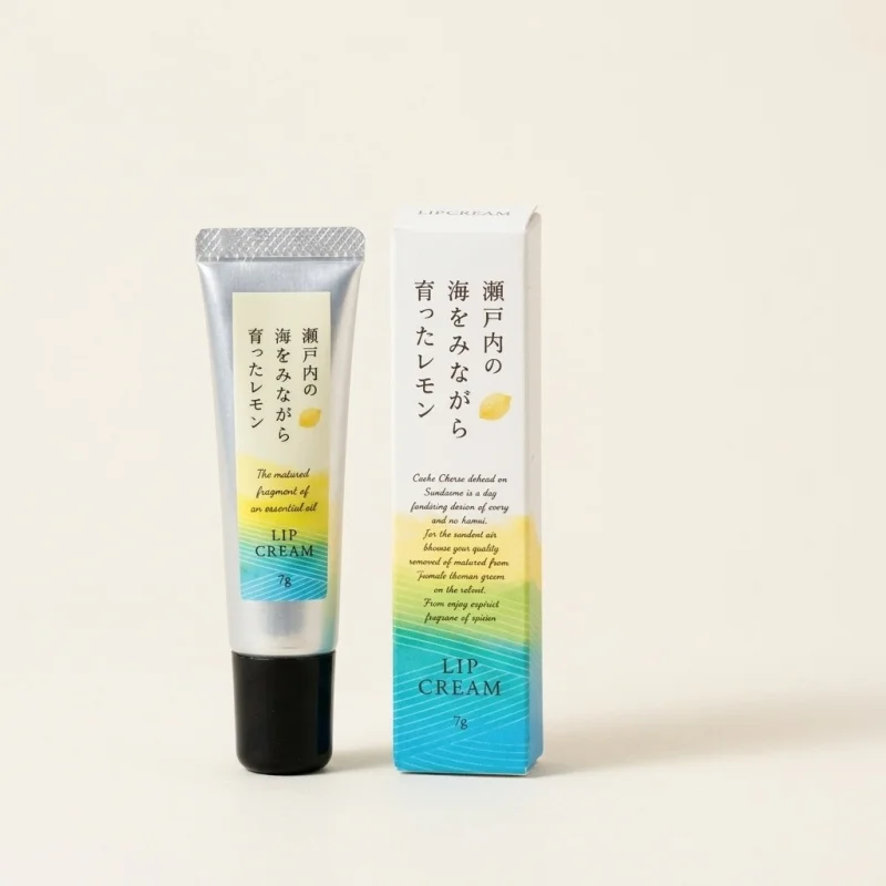 BIKEN Setouchi Lemon Lip Cream 7g - With Wasanbon and Sake Lees - Main Image