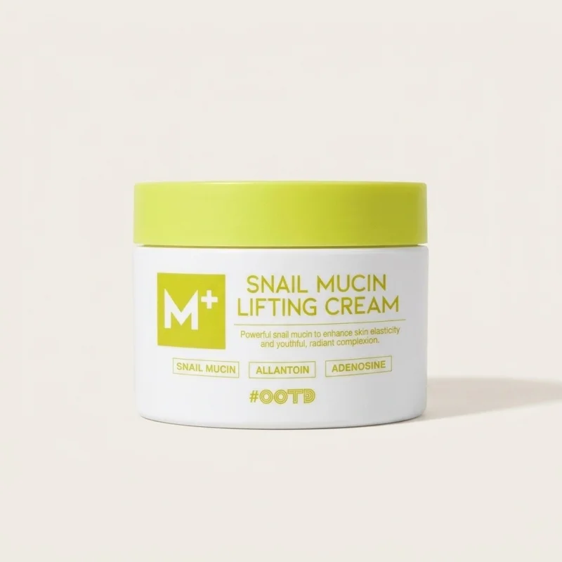 OOTD Snail Mucin Lifting Cream 100g - Hydrating Face Moisturizer with Adenosine - Main Image